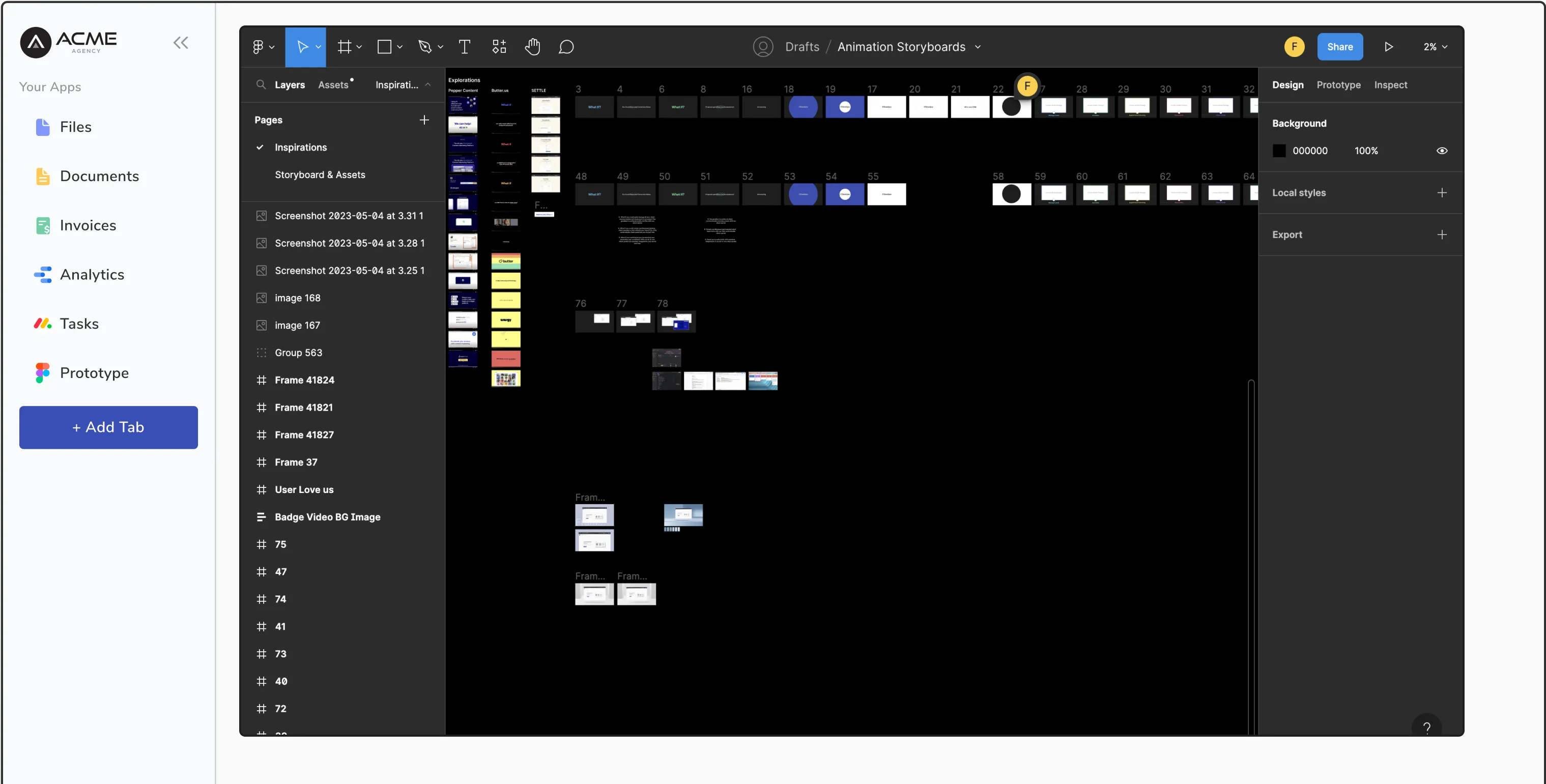 Figma Embedded on Clientjoy Client Portal